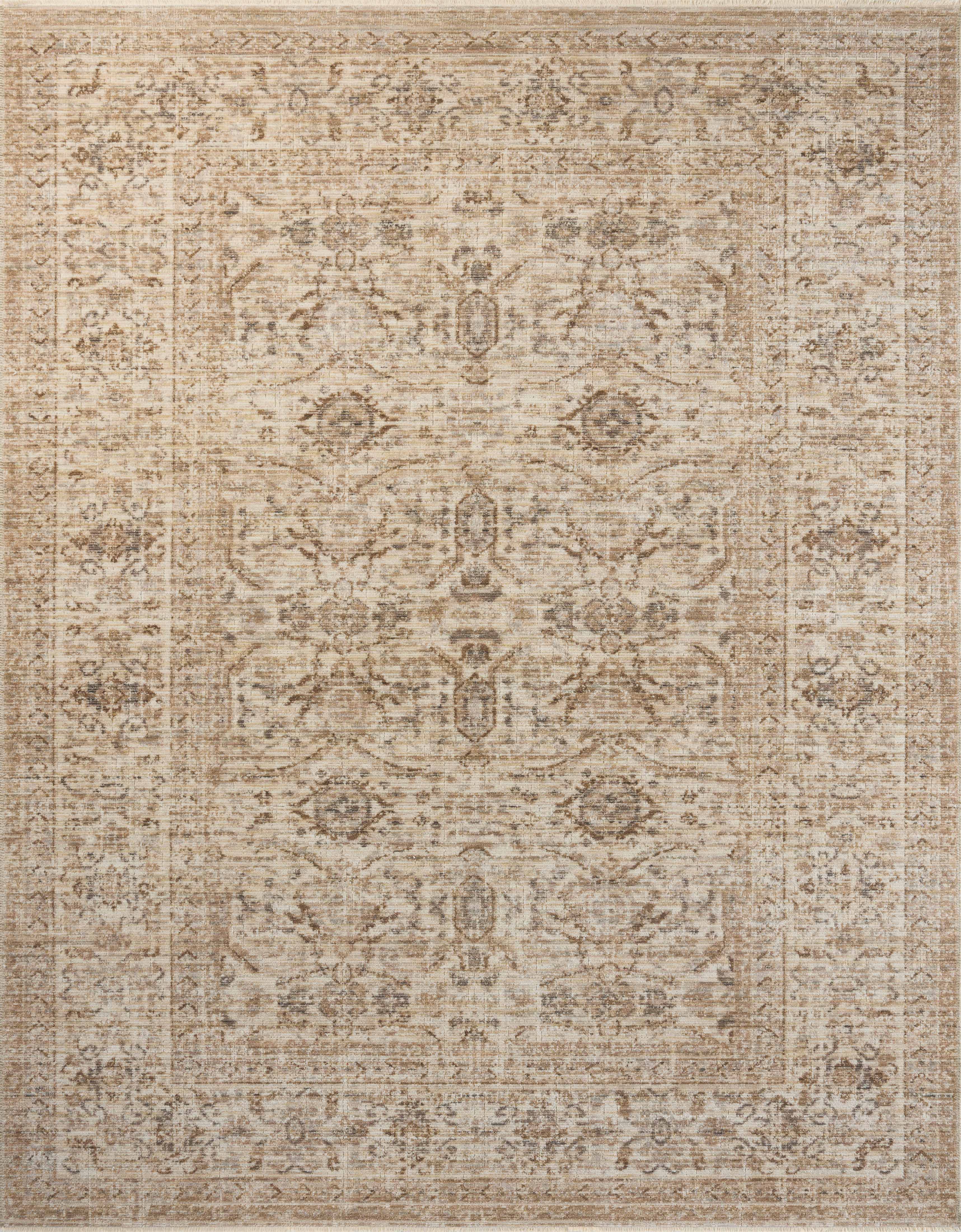 Loloi Heritage HER-04 Ivory / Natural Area Rug