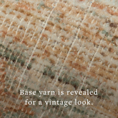 Loloi Heritage HER-06 Aqua / Terracotta Area Rug