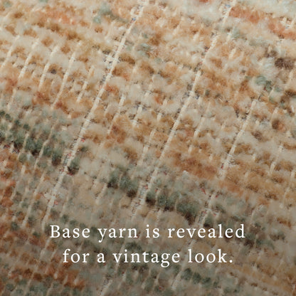 Loloi Heritage HER-06 Aqua / Terracotta Area Rug