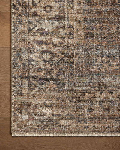 Loloi Heritage HER-07 Mocha / Denim Area Rug