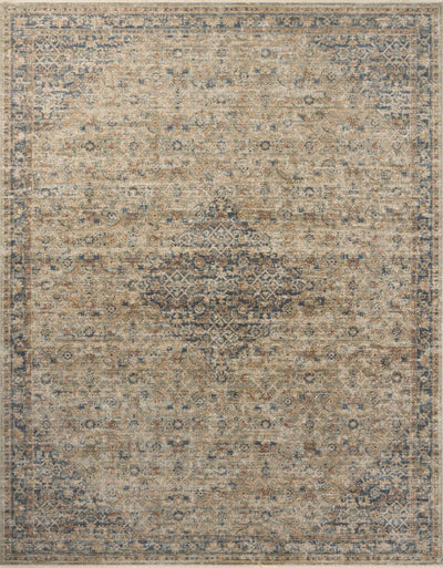 Loloi Heritage HER-08 Sage / Navy Area Rug
