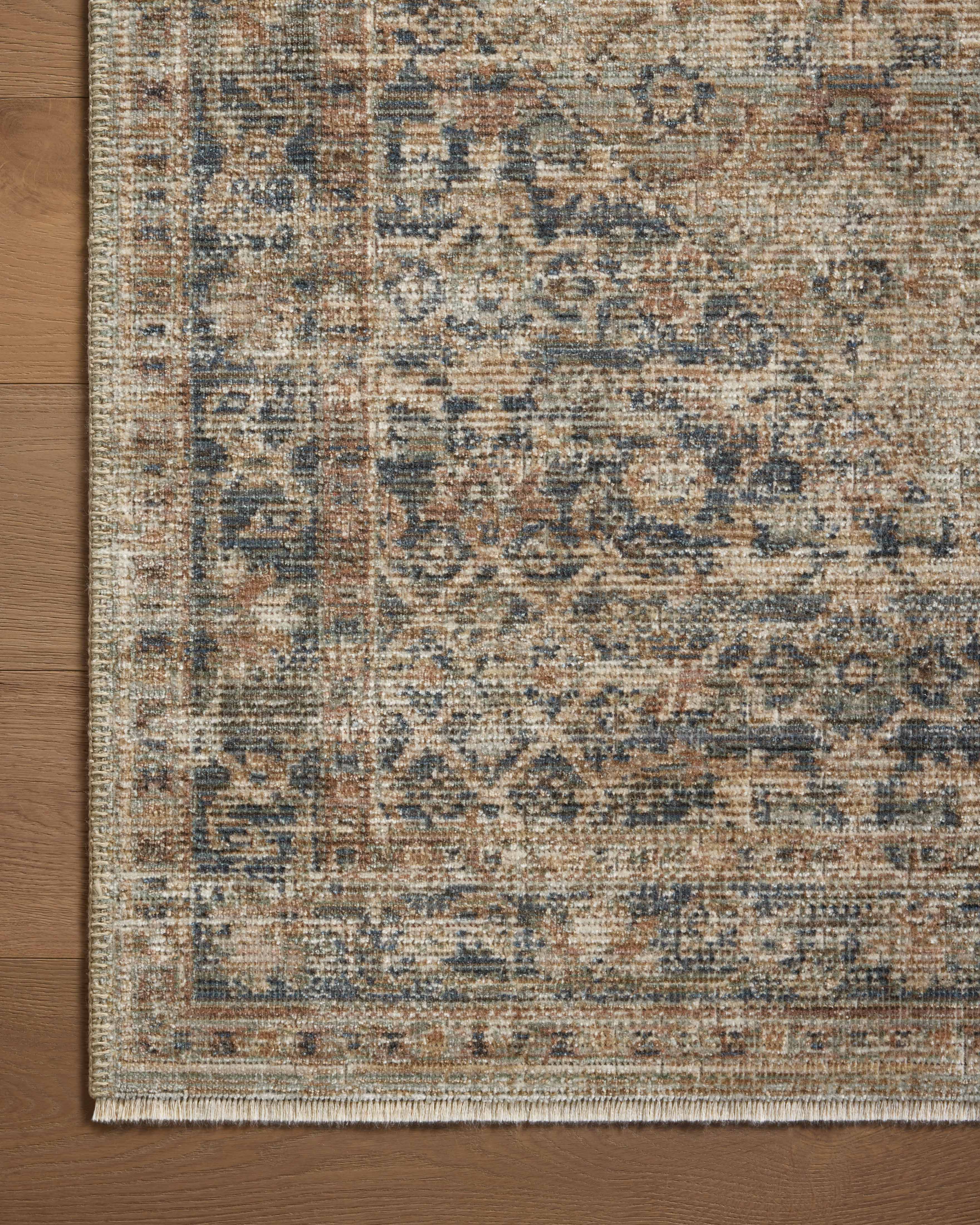 Loloi Heritage HER-08 Sage / Navy Area Rug