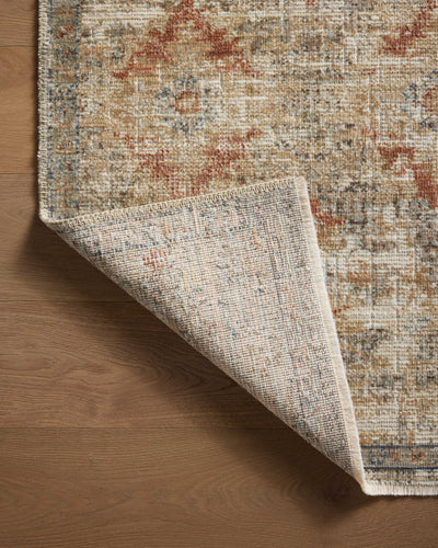 Loloi Heritage HER-10 Grey / Sunset Area Rug
