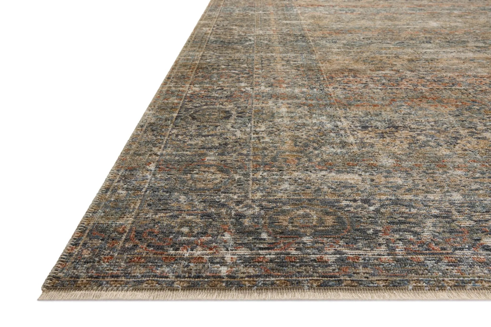 Heritage HER-11 Midnight / Multi Area Rug by Loloi
