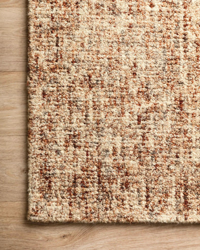 Harlow HLO-01 Rust / Charcoal Area Rug by Loloi