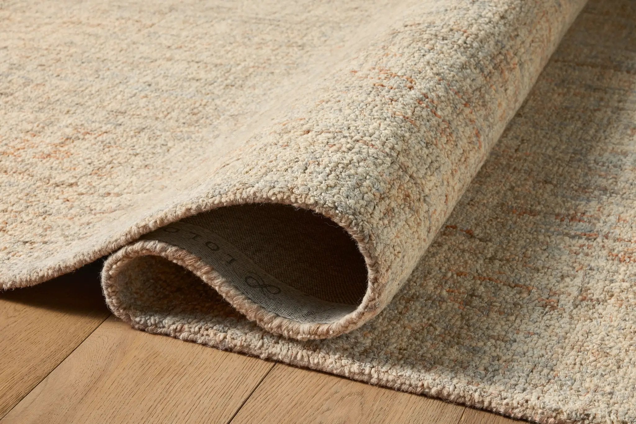 Harlow HLO-01 Sand / Stone Area Rug by Loloi