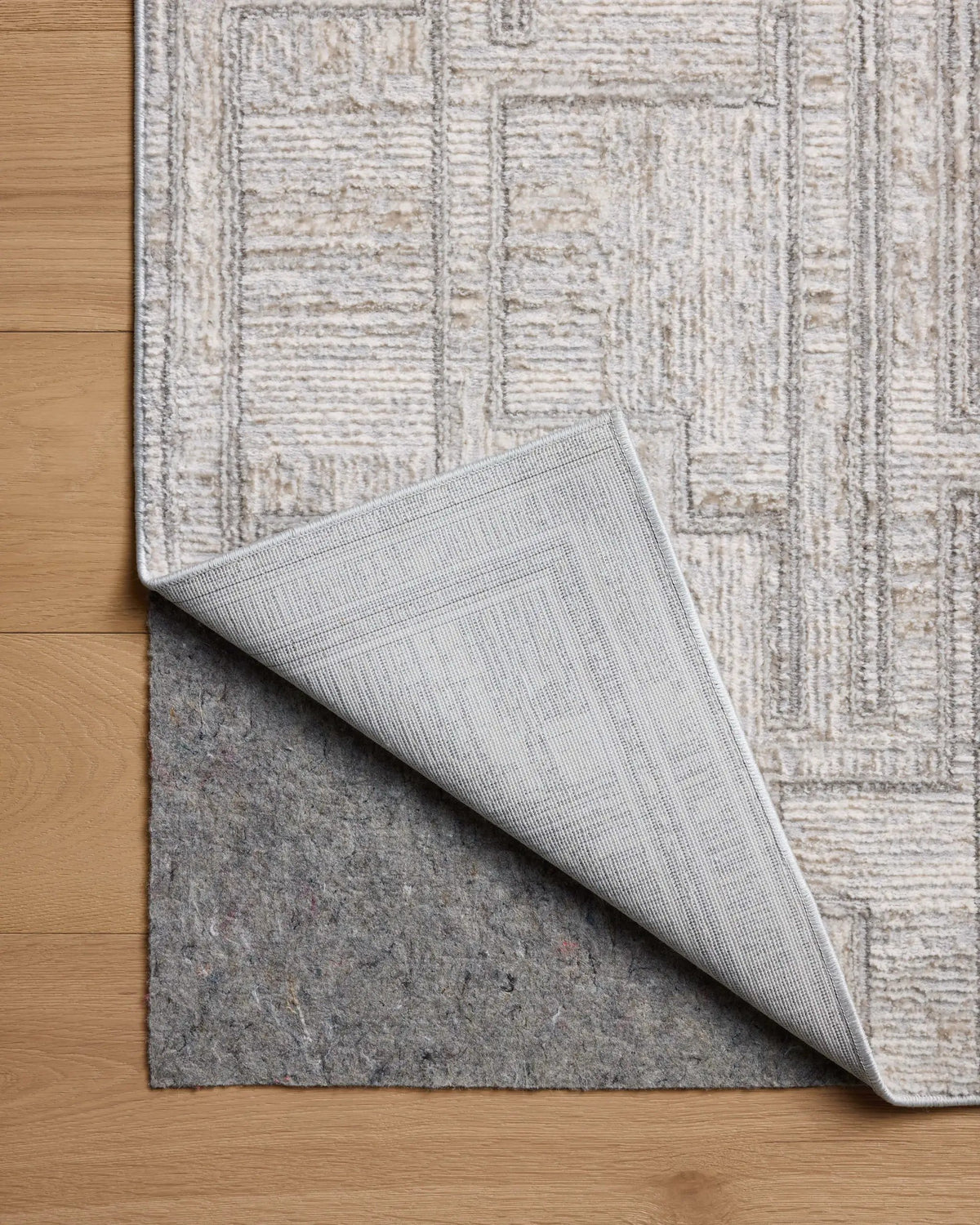 Hollis HOL-01 Grey / Ivory Area Rug by Loloi
