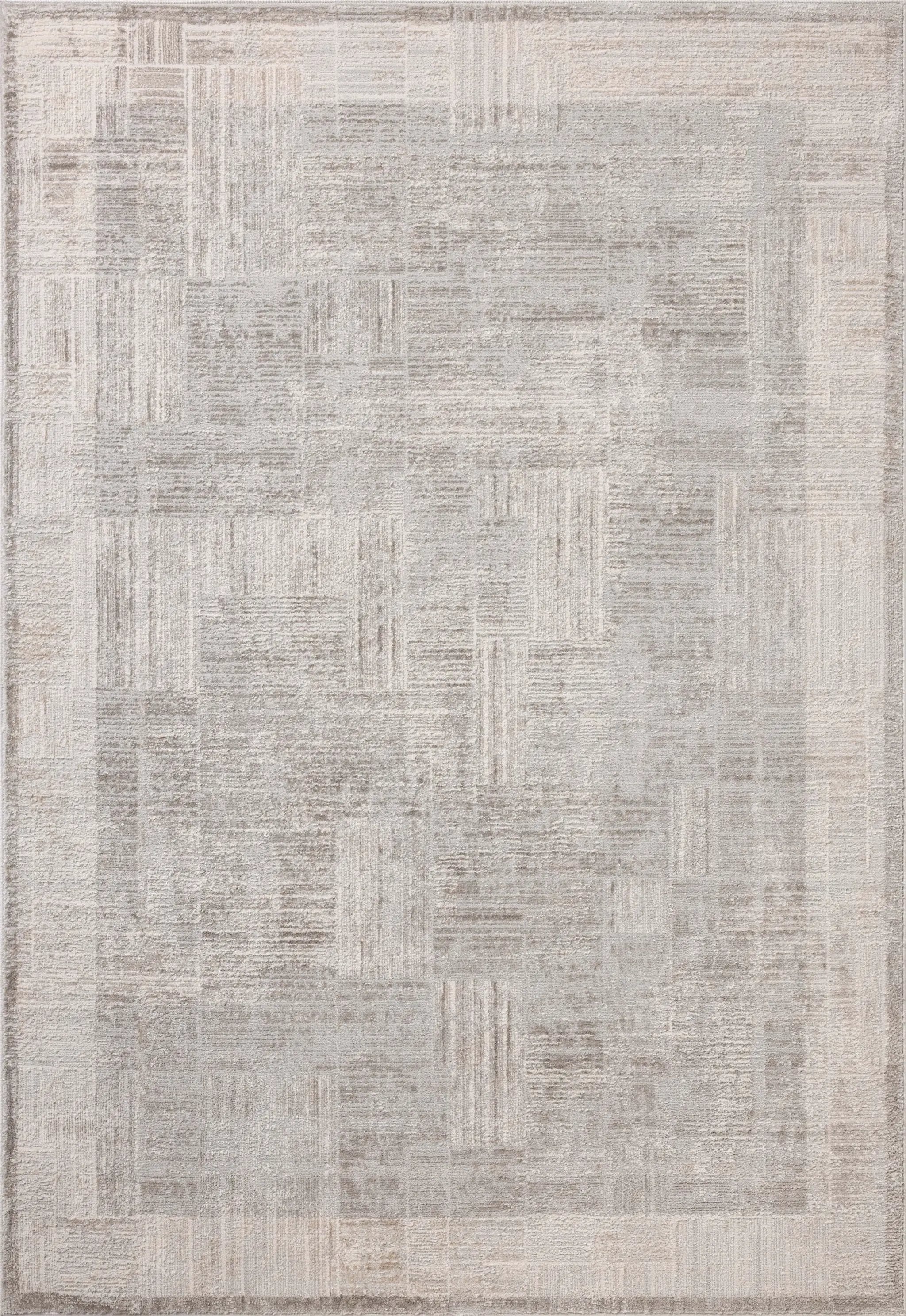 Hollis HOL-04 Smoke / Mist Area Rug by Loloi