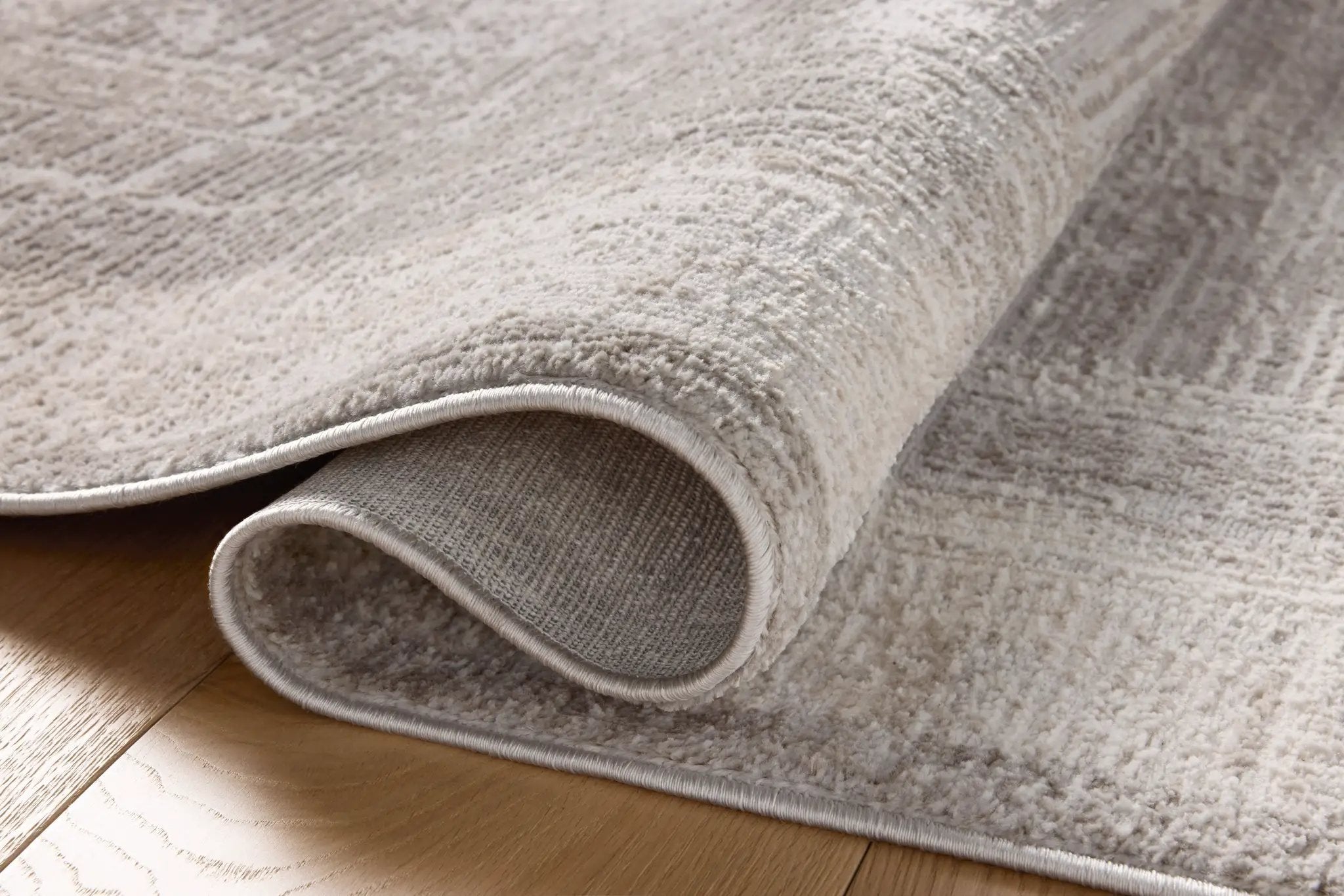 Hollis HOL-04 Smoke / Mist Area Rug by Loloi