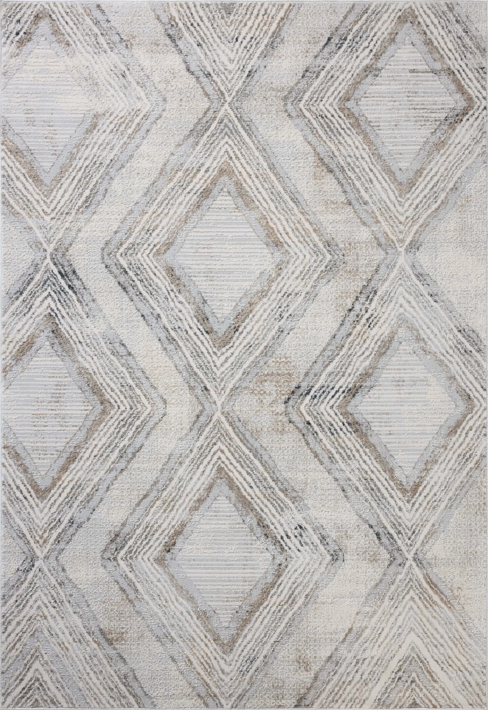 Hollis HOL-05 Mist / Natural Area Rug by Loloi