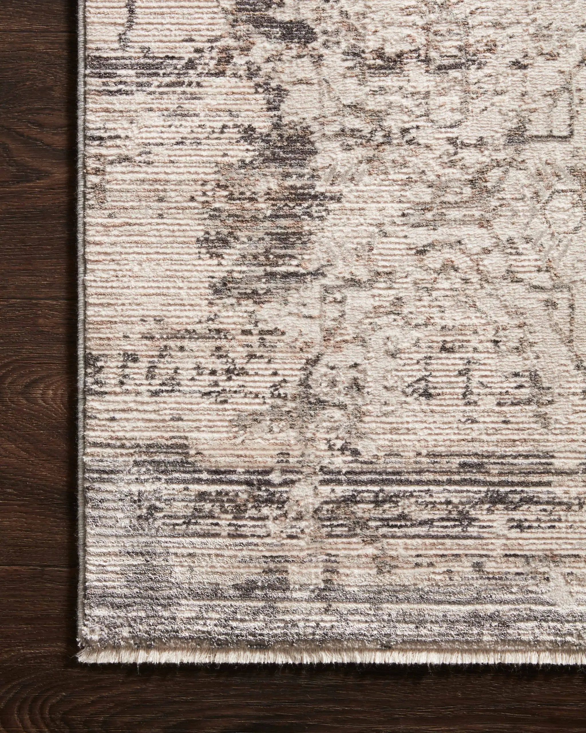 Homage HOM-01 Graphite / Beige Area Rug by Loloi