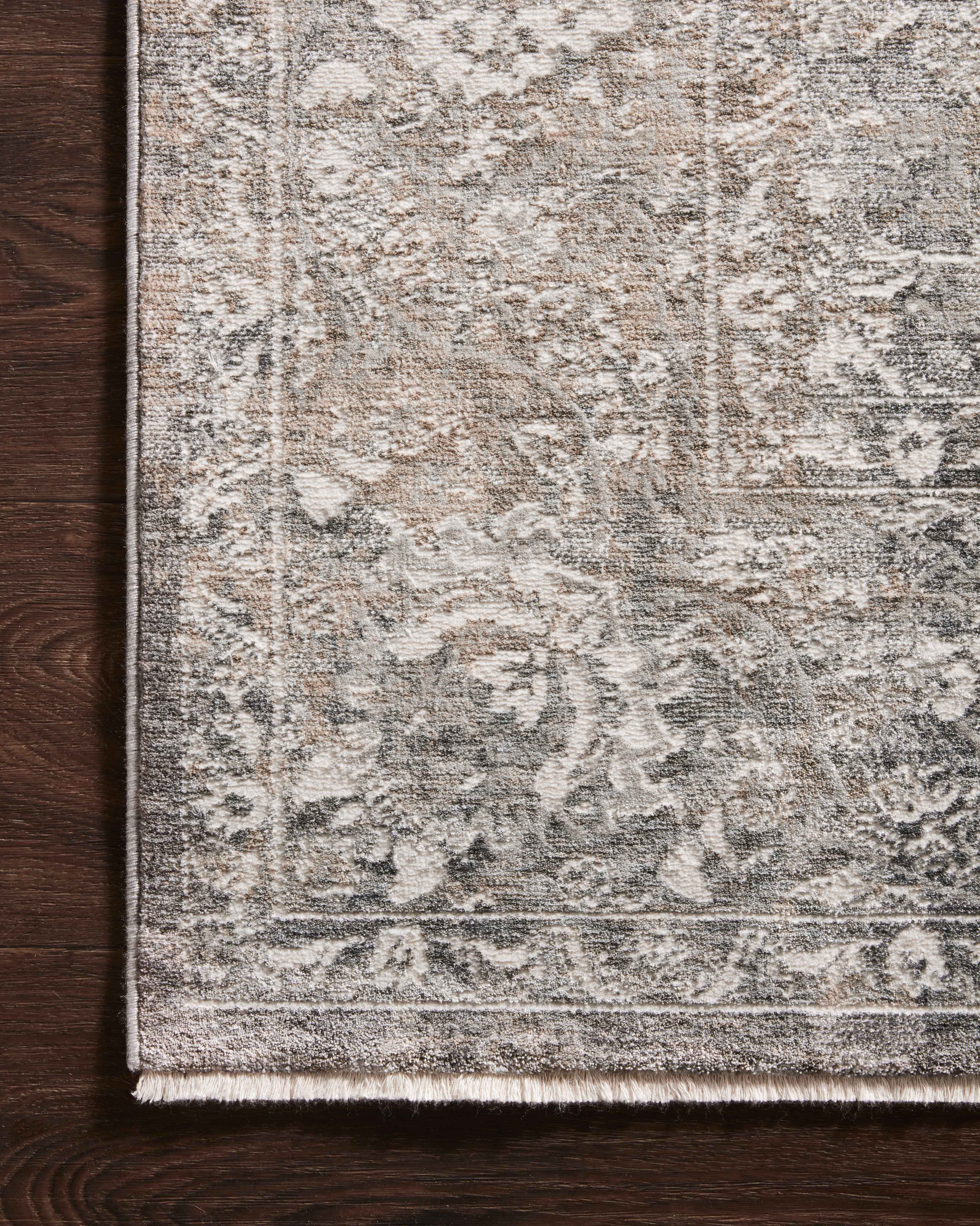 Loloi Homage HOM-03 Stone / Ivory Area Rug