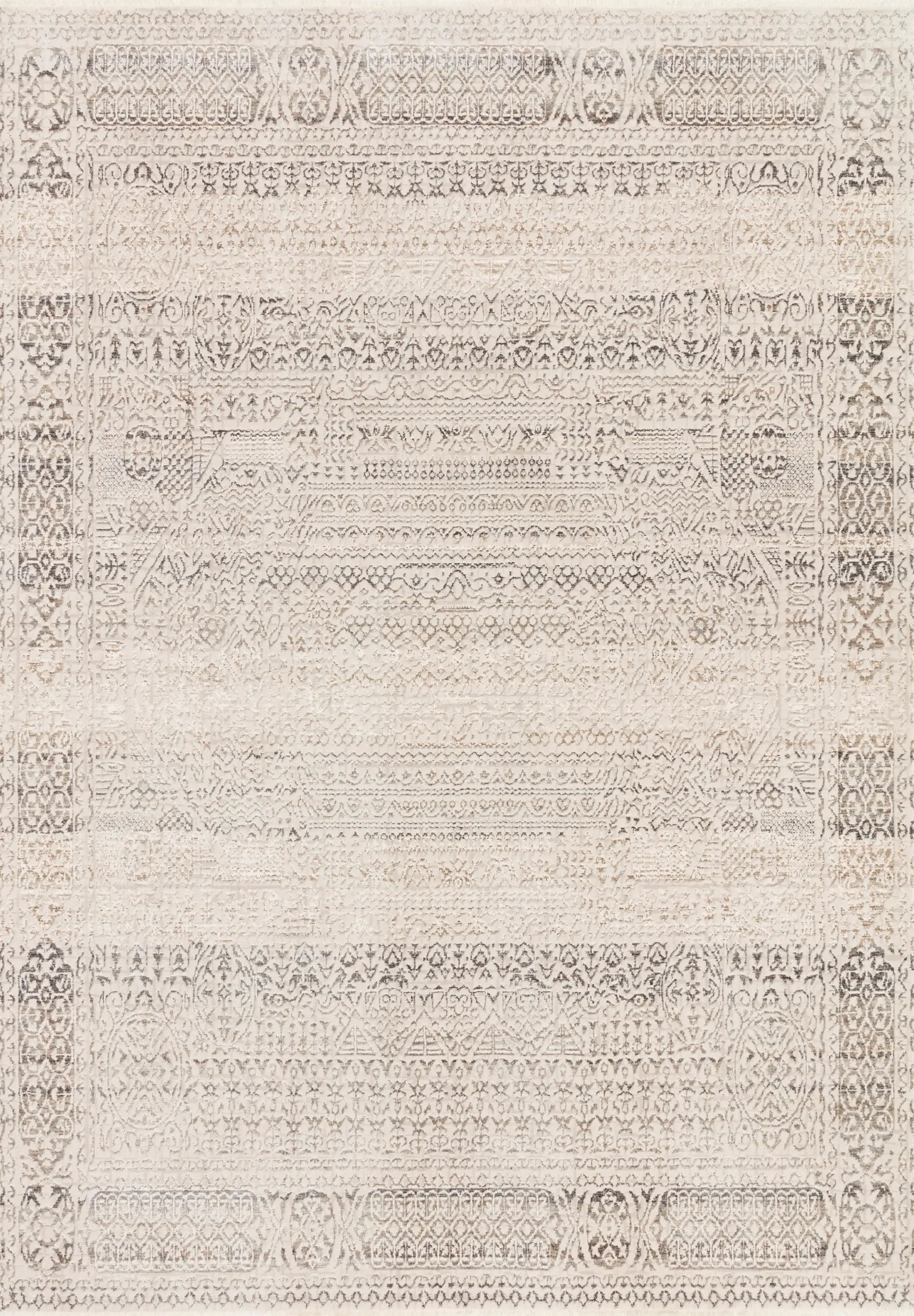 Homage HOM-05 Ivory / Silver Area Rug by Loloi