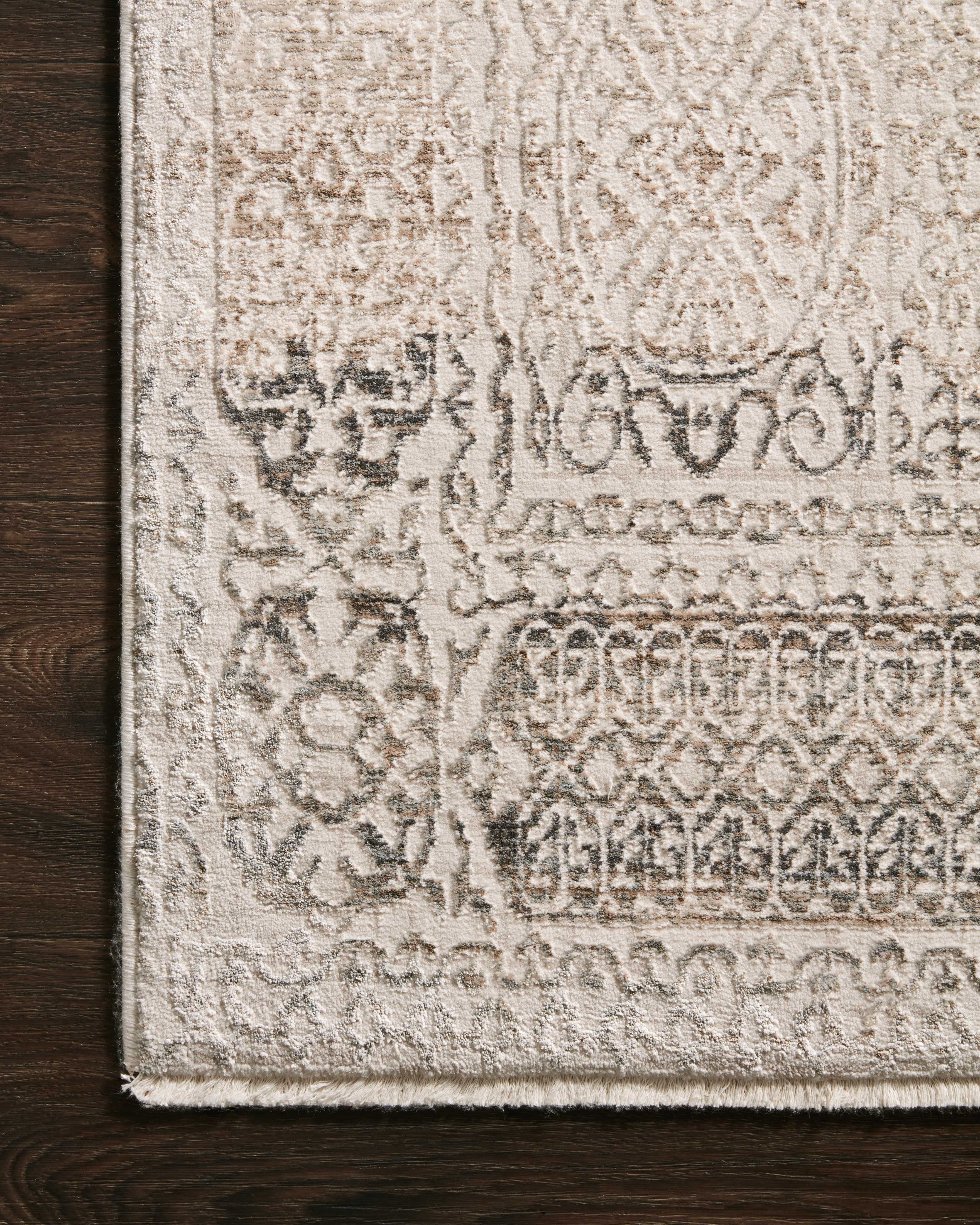 Loloi Homage HOM-05 Ivory / Silver Area Rug