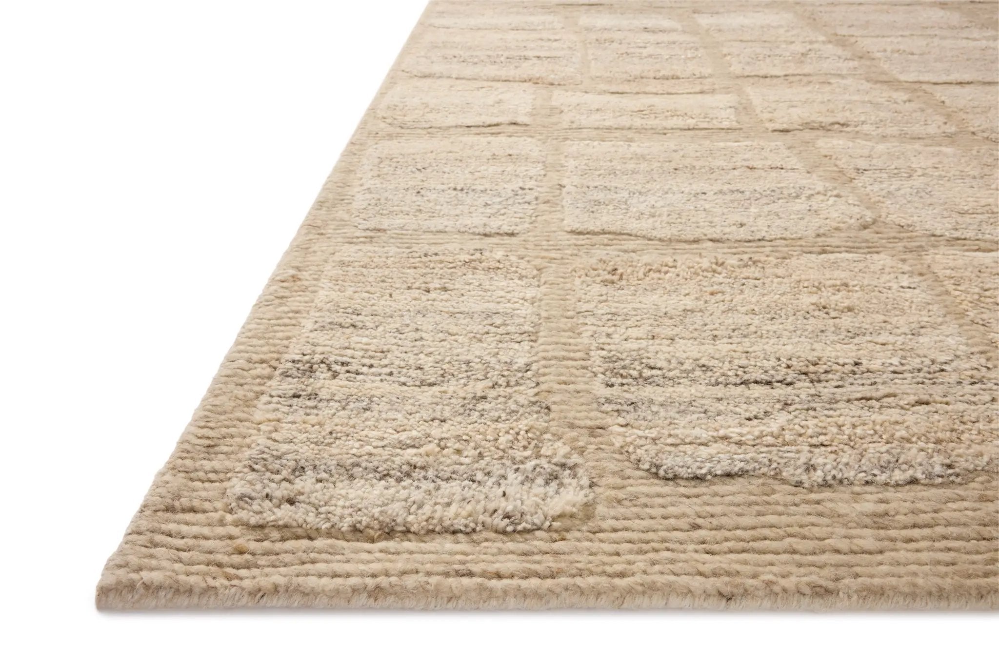 Hughes HUS-01 Natural Area Rug by Loloi