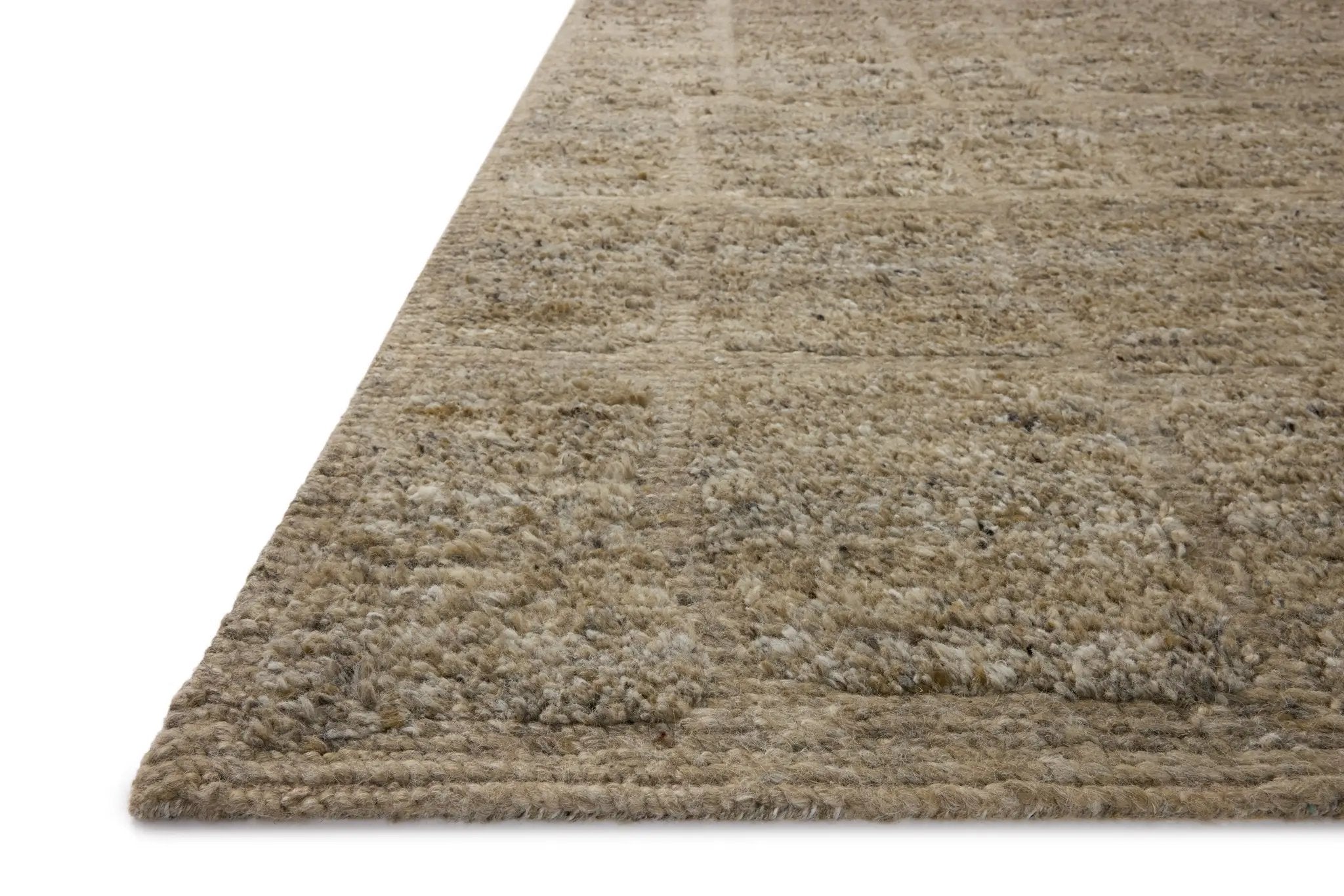 Hughes HUS-01 Olive Area Rug by Loloi