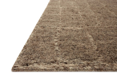 Hughes HUS-01 Taupe Area Rug by Loloi
