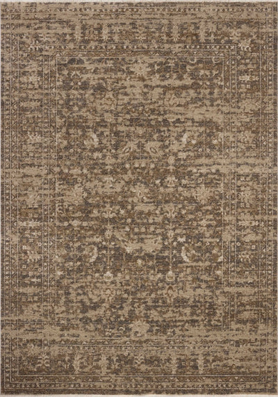 Haywood HYD-01 Granite / Natural Area Rug by Loloi