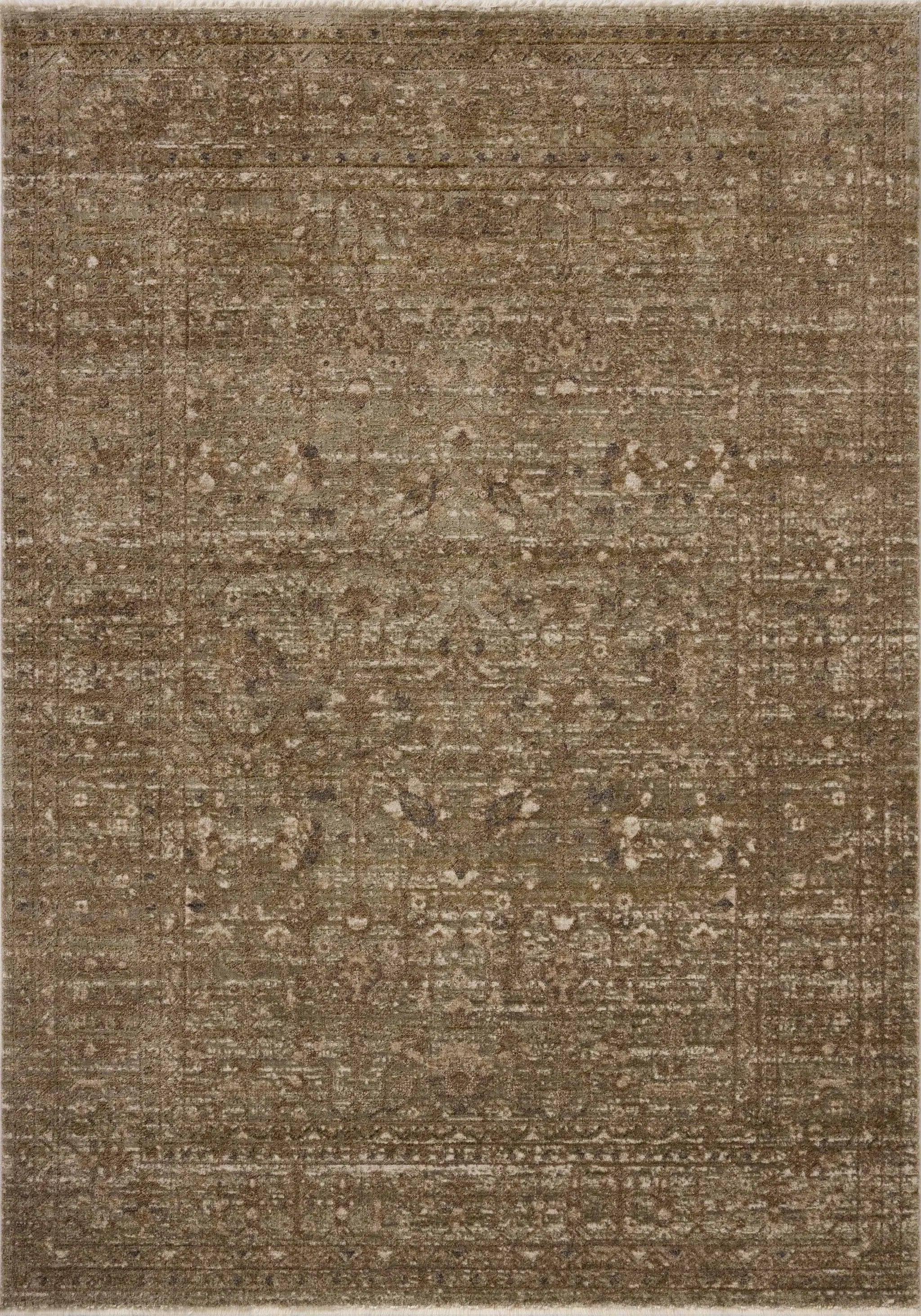 Haywood HYD-01 Sage / Brown Area Rug by Loloi