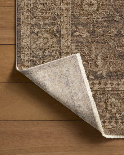 Rich in subtle pebble and deep charcoal hues with traditional and distressed detail, the Haywood HYD-02 Pebble / Charcoal Area Rug is a power-loomed polyester area rug built for style and comfort