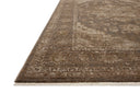 Expertly crafted as a power-loomed polyester area rug with traditional and distressed artistry, the Haywood HYD-03 Charcoal / Mocha Area Rug captures deep charcoal and luxurious mocha tones beautifully