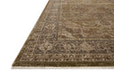 The Haywood HYD-03 Moss / Charcoal Area Rug brings lush moss and deep charcoal character and traditional and distressed flair to your home in a power-loomed polyester area rug
