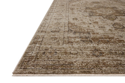 Finished in warm natural and grounded bark tones with traditional and distressed styling, the Haywood HYD-03 Natural / Bark Area Rug is a power-loomed polyester area rug for modern living