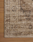 Finished in warm natural and grounded bark tones with traditional and distressed styling, the Haywood HYD-03 Natural / Bark Area Rug is a power-loomed polyester area rug for modern living