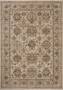 A power-loomed polyester area rug with traditional and distressed design in refined ivory and versatile taupe hues, the Haywood HYD-04 Ivory / Taupe Area Rug is a standout in any décor