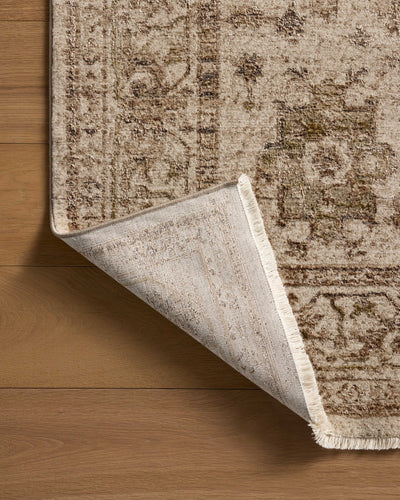 A power-loomed polyester area rug with traditional and distressed design in refined ivory and versatile taupe hues, the Haywood HYD-04 Ivory / Taupe Area Rug is a standout in any décor
