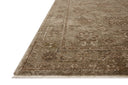 The Haywood HYD-04 Sage / Earth Area Rug highlights calming sage and earthy tones and traditional and distressed texture in a beautifully made power-loomed polyester area rug