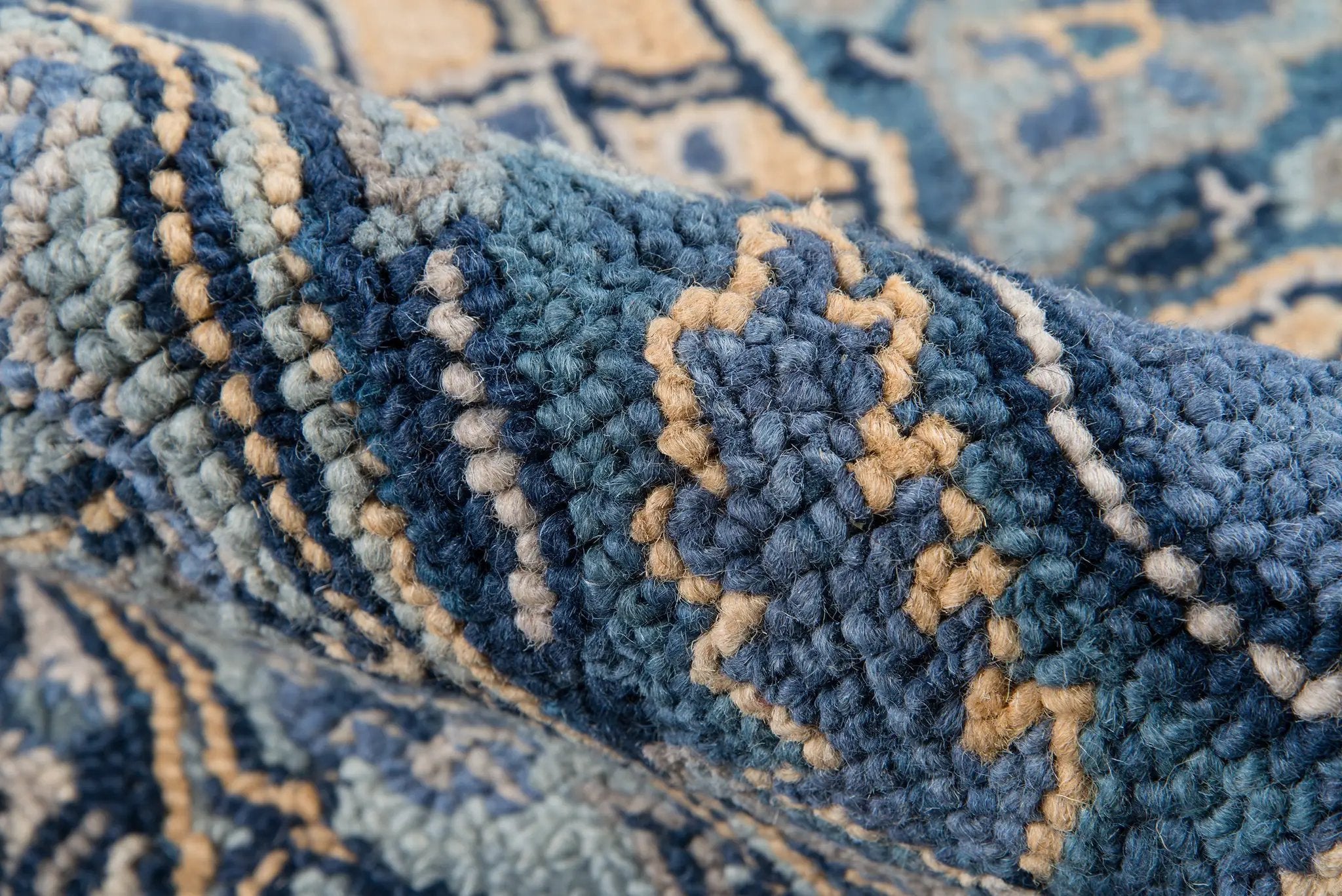 Ibiza IBI-1 Denim Area Rug by Momeni