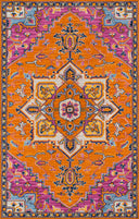 Momeni Ibiza IBI-2 Orange Hand Tufted Area Rug