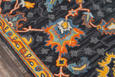 Momeni Ibiza IBI-3 Charcoal Hand Tufted Area Rug