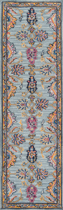 Momeni Ibiza IBI-4 Blue Hand Tufted Area Rug