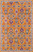 Momeni Ibiza IBI-4 Orange Hand Tufted Area Rug