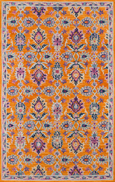 Momeni Ibiza IBI-4 Orange Hand Tufted Area Rug