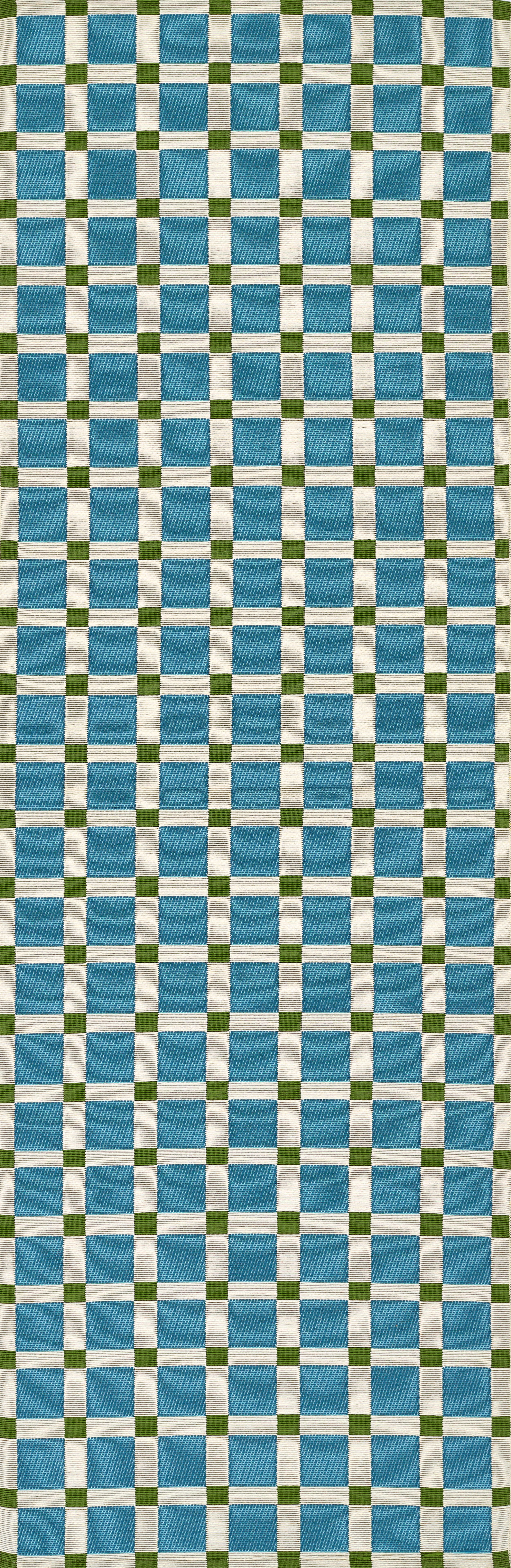 Novogratz x Momeni Iconic ICN-1 Blue Area Rug