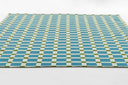 Novogratz x Momeni Iconic ICN-1 Blue Area Rug