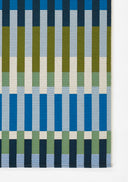 Novogratz x Momeni Iconic ICN-2 Blue Area Rug