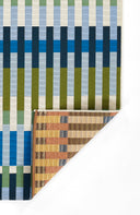 Novogratz x Momeni Iconic ICN-2 Blue Area Rug