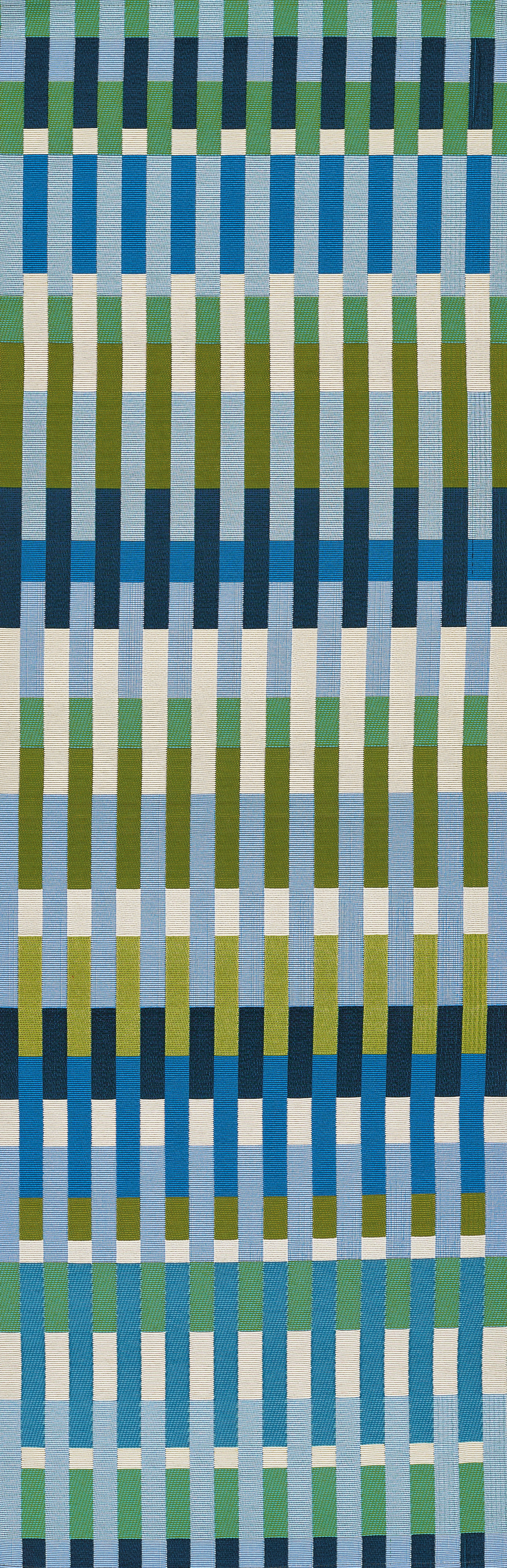 Novogratz x Momeni Iconic ICN-2 Blue Area Rug
