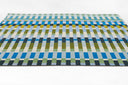 Novogratz x Momeni Iconic ICN-2 Blue Area Rug