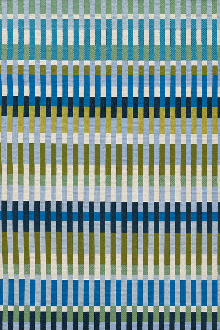 Novogratz x Momeni Iconic ICN-2 Blue Area Rug