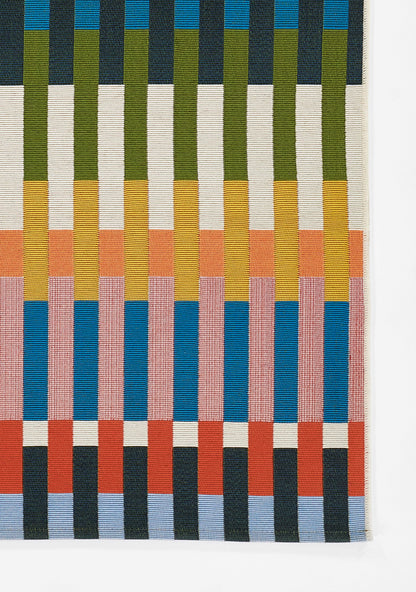 Novogratz x Momeni Iconic ICN-2 Multicolor Area Rug