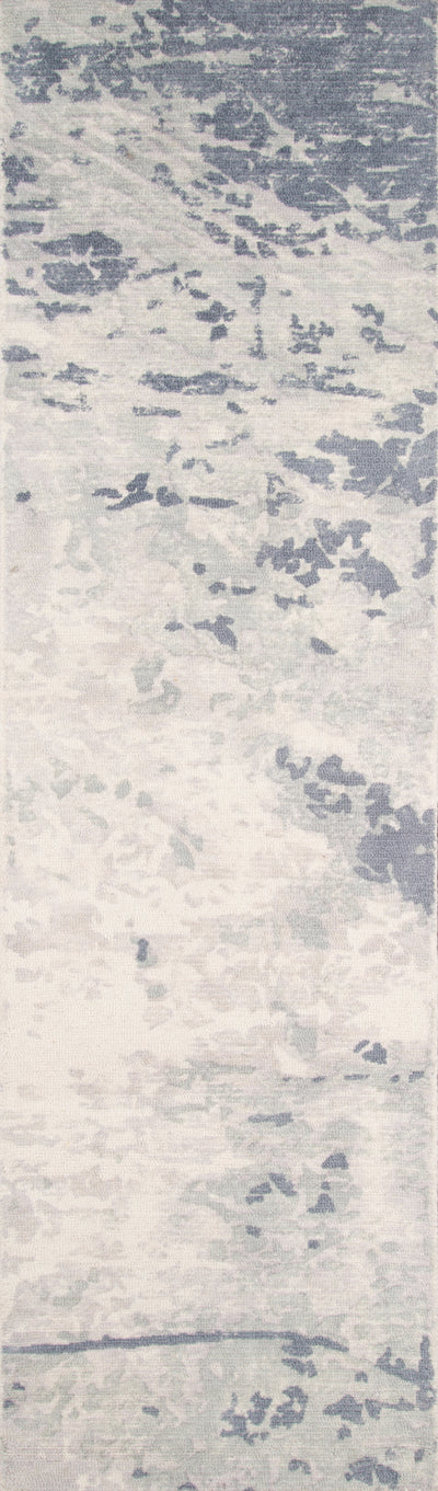 Momeni Illusions IL-03 Blue Hand Tufted Area Rug