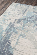 Momeni Illusions IL-04 Blue Hand Tufted Area Rug