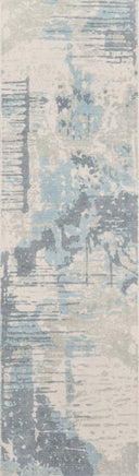 Momeni Illusions IL-04 Blue Hand Tufted Area Rug