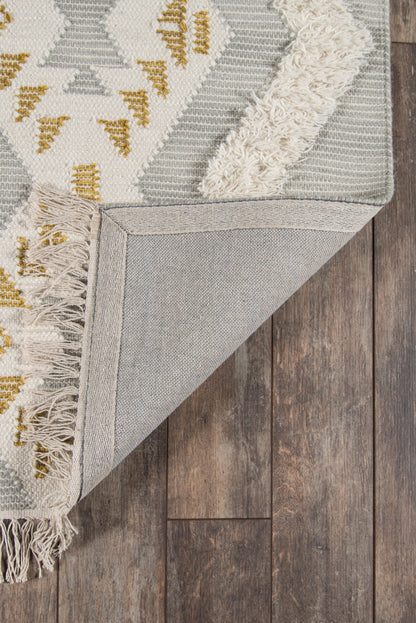 Novogratz Indio IND-1 Gray Hand Woven Area Rug by Momeni