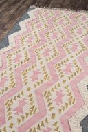 Novogratz Indio IND-1 Pink Hand Woven Area Rug by Momeni